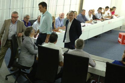El secretario general del PSOE, Pedro Sánchez.-DAVID CASTRO