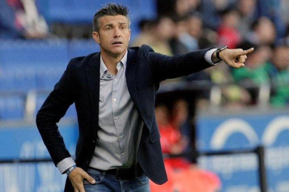 Josep Lluís Martí, durante su etapa como entrenador del Deportivo la pasada temporada.-CABALAR (EFE)