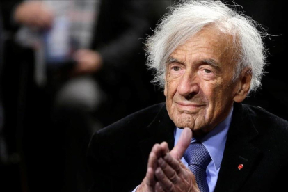 Elie Wiesel, en el 2015.-REUTERS