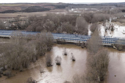 El riesgo de inundaciones en la zona proyectada imposibilita el desarrollo de la segunda fase del polígono industrial de Lerma. ECB
