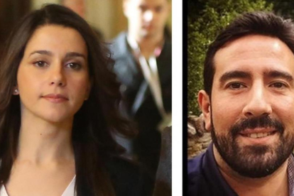 Inés Arrimadas y Xavier Cima.-