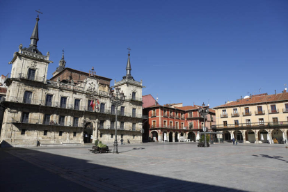 Plaza mayor de León. Diario de León