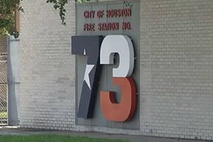 La estación de bomberos número 73 de Houston donde han sido abandonados los menores.-