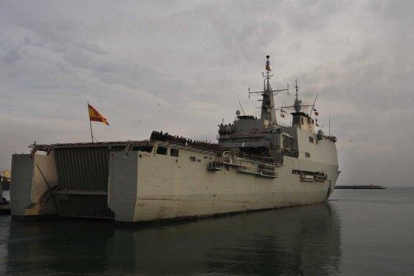 El buque de la Armada Castilla.-AGUSTÍN CATALÁN