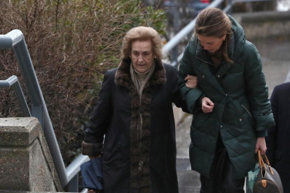 Teresa Rivero, en la Audiencia Nacional-MARISCAL (EFE)