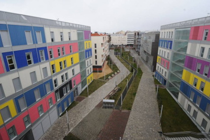 Las viviendas de la urbanización Cellophane.-ISRAEL L. MURILLO