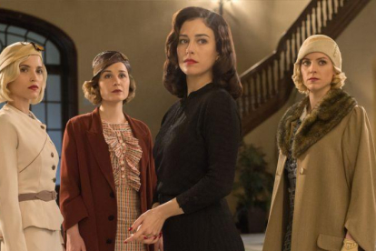 Las protagonistas de Las chicas del cable.-EL PERIÓDICO