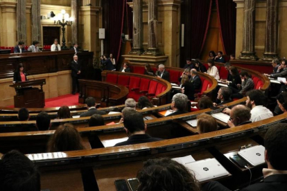 Pleno del Parlament-PERE FRANCESCH (ACN)