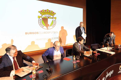 Imagen de la última Asamblea del Burgos CF.-ISRAEL L. MURILLO