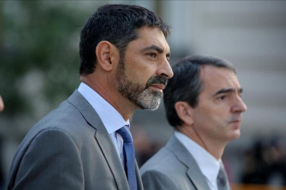 Llega a la Audiencia Nacional Trapero que declara por sedición.-EL PERIÓDICO