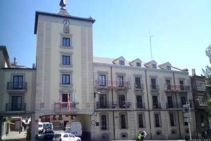 El Ayuntamiento de Aranda de Duero en una imagen de archivo.-L.V.