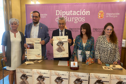 La presentación del festival se celebró en la Diputación de Burgos. ECB