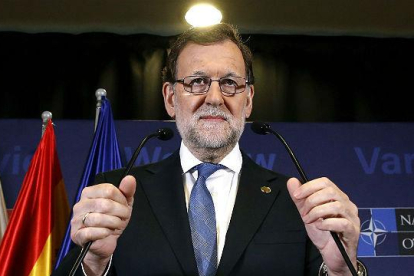 Mariano Rajoy afirma que está dispuesto a hacer “el mayor esfuerzo del que es capaz” para formar un Gobierno en España.-