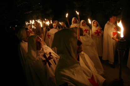 Celebración de la Noche Templaria de Ponferrada.-ICAL