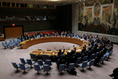 Consejo de Seguridad de la ONU en la votación sobre Siria.-ANDREW KELLY / REUTERS