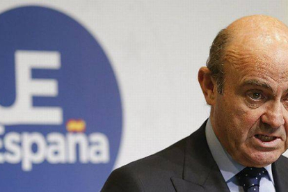 Luis de Guindos, en Luxemburgo el pasado 19 de junio.-Foto: EFE / JULIEN WARNAND