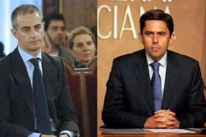 Los exdirigentes del PP Valenciano y exdiputados en las Corts, Vicente Rambla y Ricardo Costa.-Foto: EUROPAPRESS