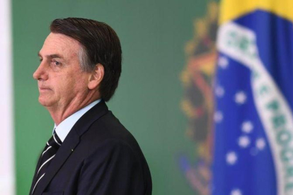 El presidente brasileño, Jair Bolsonaro.-EVARISTO SA (AFP)
