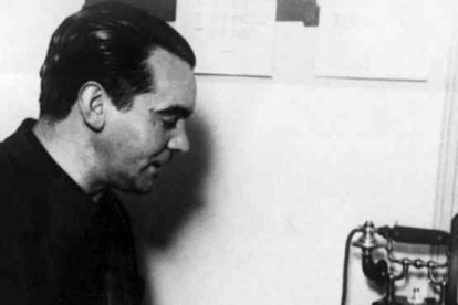 Imagen de archivo del poeta García Lorca.-