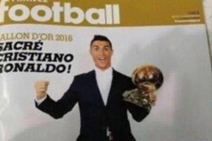 La portada de France Football.-