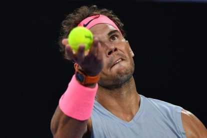 Rafael Nadal, en el Abierto de Australia 2018.-AFP / PAUL CROCK (AFP)