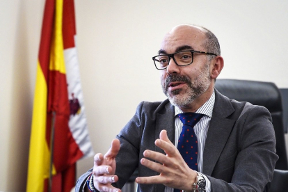 Javier Ortega, Consejero de Cultura y Turismo de la Junta de Castilla y León. - /Miguel Ángel Santos
