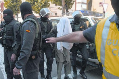 Detención en Lleida de presuntos yihadistas, en julio del año pasado.-RAMON GABRIEL