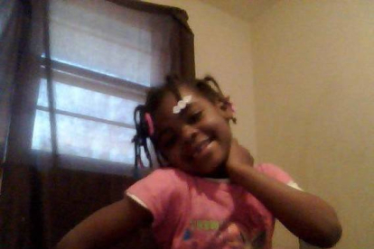 Yamila Bolden, la niña de nueve años asesinada a tiros mientras hacía los deberes.-