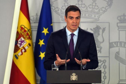 Pedro Sánchez oficializa el reconocimiento de Guaidó-PIERRE-PHILIPPE MARCOU ( AFP