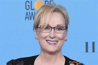 Meryl Streep, en los Globos de Oro-EL PERIÓDICO