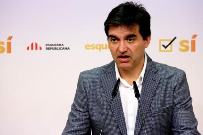 El portavor de ERC, Sergi Sabrià.-BERNAT VILARO (ACN)
