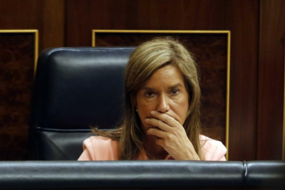 La exministra de Sanidad Ana Mato en una foto de archivo.-AGUSTÍN CATALÁN