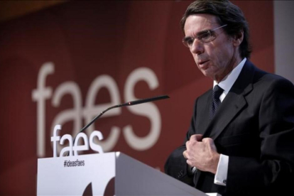 El expresidente José María Aznar-JOSE LUIS ROCA