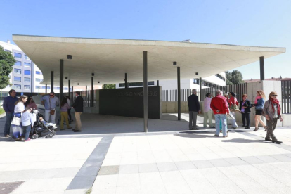Las nuevas instalaciones en el barrio de Parralillos están listas para acoger a los alumnos.-RAÚL G. OCHOA