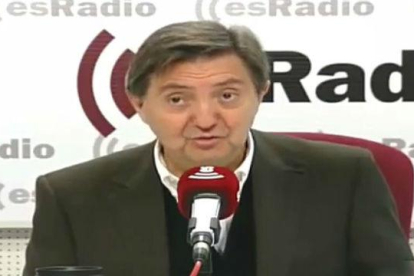 Federico Jiménez Losantos llama "banda" y "mamarrachoa" al partido que lidera Pablo Iglesias.-