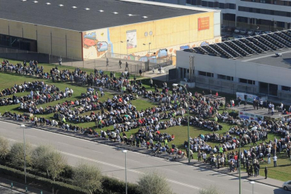 Imagen de la última manifestación convocada por la plataforma.-ISRAEL L. MURILLO