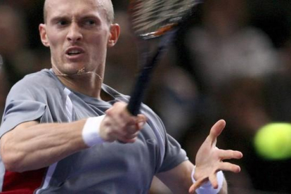 El tenista ruso Nikolay Davydenko, en un partido del 2006.-