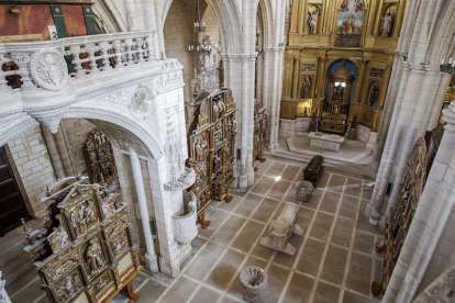 El Museo del Retablo muestra en la actualidad 19 retablos y una colección de orfebrería pertenecientes a distintos templos de la provincia.-Santi Otero