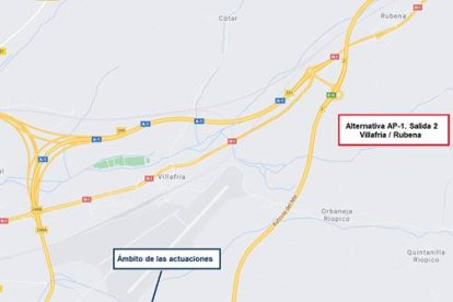 Afecciones al tráfico por trabajos de rehabilitación del firme entre los km 242 y 243 de la A-1 en Burgos. ECB
