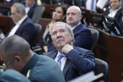 El Ministro de Defensa colombiano, Guillermo Botero.-EFE