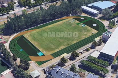 Montaje de Mondo que muestra la nueva cara de las pistas. MONDO / ECB