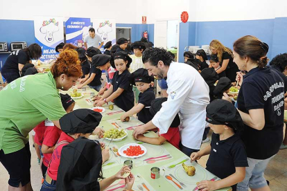 Actividad en el colegio Campolara.-RAÚL G. OCHOA