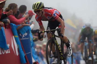 Simon Yates, ganador de La Vuelta 2018.-EL PERIÓDICO