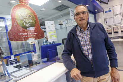 El Sorteo de Lotería de Navidad 2022 ha estado marcado por las predicciones pero ningún número en particular según el delegado de Loterías en Burgos, Ángel Álvarez. SANTI OTERO