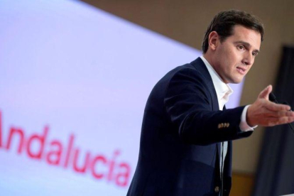 El presidente de Ciudadanos, Albert Rivera.-DANIEL PÉREZ / EFE