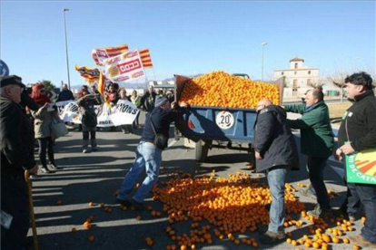 Protesta de agricultores.-ARCHIVO / EFE / JAUME SELLART (EFE)