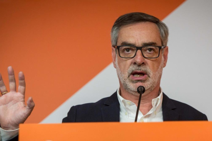 José Manuel Villegas, secretario general de Ciudadanos. /-BIEL ALINO
