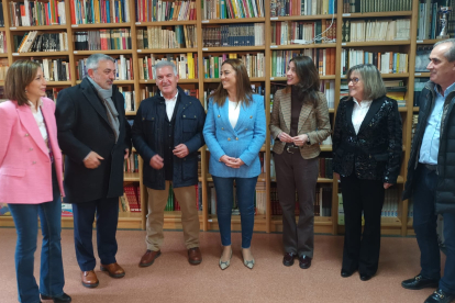 La ministra de Justicia ha estado esta tarde en Fuentespina para presentar el proyecto piloto de Oficinas de Justicia en los municipios