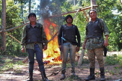 Ya van cuatro indígenas asesinados en mes y medio en la Amazonía brasileña.-AFP