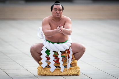 Harumafuji, en una foto de hace un año.-BEHROUZ MEHRI (AFP)